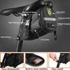 AaiLucky Bicycle Saddle Bag with 16-in-1 Multitool & Tail Light, Complete Accessories Set for Adults Road MTB Bikes, Portable Seat Bag, Waterproof, 1.5L view 3
