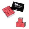 HMQQ Billiards Chalk (Dark Red Set of 12) view 1