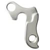 Cycling Bicycle Derailleur Hanger MTB Bike Rear Gear Convertor Adapter Parts Aluminum Alloy Silver mounting Bolt and nut view 3