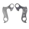 Cycling Bicycle Derailleur Hanger MTB Bike Rear Gear Convertor Adapter Parts Aluminum Alloy Silver mounting Bolt and nut view 4