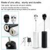 Safe Suitcase Lock, Skull Lock Wire Rope Customs Lock Zinc Alloy Locks with Keys for Suitcases,trolley Case, Trunk, Backpack (Black) view 3