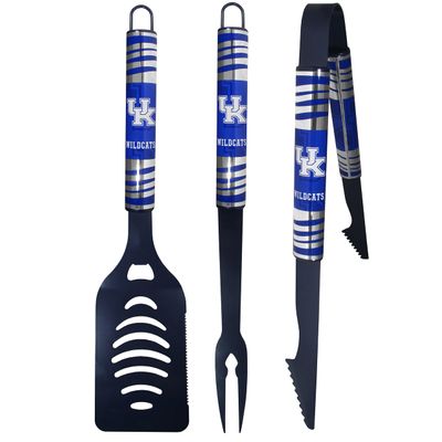 Siskiyou Sports NCAA Kentucky Wildcats 3 pc Color BBQ Tool Set, Team Colors, One Size