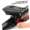 1set USB Rechargeable Bike Light Front and Rear Cycling Lights Design for Night Riding Easy Installation Compact and Practical for Cyclists view 2