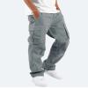 Men's Casual Cargo Pants Drawstring Workwear Pants Hiking Jogger Pants Multi Pockets Outdoor Fashion Jogging Cool Pants view 2