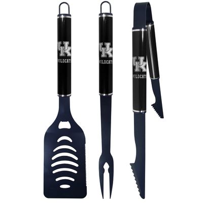 Siskiyou Sports NCAA Kentucky Wildcats 3 pc Color and Black BBQ Set, Team Colors, One Size