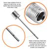 Mobi Lock 6 Pcs Ball Pump Inflation Needle - Stainless Steel Air Pump Needles - Ideal for Blowing Up Football, Basketball, Volleyball, and All Other Sports Balls view 2