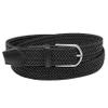 Funky Junque Elastic Stretch Belts -Black/Grey Mix (XXL) view 3