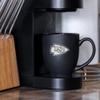 Rico Industries NFL Football Kansas City Chiefs Main 15oz Laser Engraved Matte Black Ceramic Bistro Mug - For Hot or Cold Drinks view 3