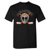 Anaheim Team Mask Men's T-Shirt for Hockey Fans (Black Shirt, M) view 1
