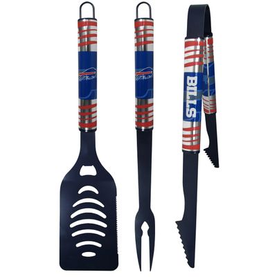 Siskiyou Sports NFL Buffalo Bills 3 pc Color BBQ Tool Set, Team Colors, One Size