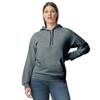 Gildan Adult SoftStyle Hoodie Sweatshirt, Style GSF500, Dark Heather, Small view 1