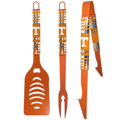 Siskiyou Sports NCAA Tennessee Volunteers 3 pc Color BBQ Tool Set, Team Colors, One Size