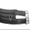 Grewal Equestrian English Anatomic Contoured Leather Girth (54, Havana) view 2