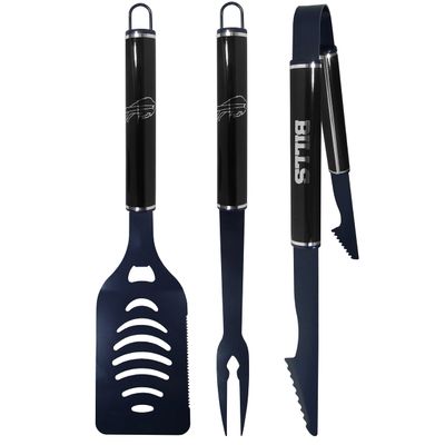 Siskiyou Sports NFL Buffalo Bills 3 pc Color and Black BBQ Set, Team Colors, One Size