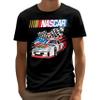 NASCAR American Pride Car 94 Racing Flags Men's and Women's Short Sleeve Unisex T-Shirt (Black, XX-Large) view 1