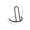 TOYANDONA 1pc Bike Parking Rack Portable Balance Stand for and Folding Bracket for Indoor and Outdoor Use for and Display view 2