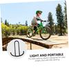 TOYANDONA 1pc Bike Parking Rack Portable Balance Stand for and Folding Bracket for Indoor and Outdoor Use for and Display view 4
