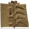 WWII British Enfield Sten Gun Paratrooper Bag/Sten Gun Carry Case Reproduction-KHAKI view 1