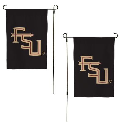 Desert Cactus Florida State University FSU Garden Flag 19 x 12 inch Florida State Seminoles Banner, For Outdoor Display and Events (Design I)