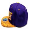 Los Angeles New Goat Legend 24 8 6 23 Purple Gold Era Snapback Hat Cap view 4