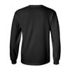 CornBorn North Texas Mean Green Apparel Men Big and Tall - Long Sleeve Mean Green Football Laces - Black - 5X view 2