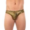 Gary Majdell Sport Mens Gold Hologram Counter Pouch Bikini Swimsuit Size Medium view 2