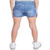 Girls 3-Button Asymemetric Skort is Both Stylish and Comfortable, Medium Blue, 10 view 3