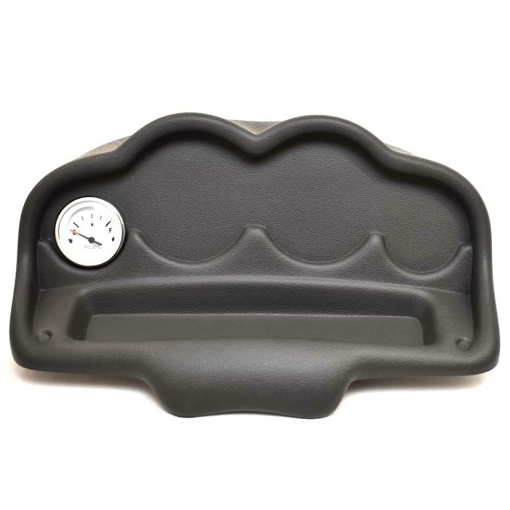 Lund Boat Gauge Dash Panel 2084222 | Fuel Gray Plastic