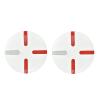MOUDOAUER 2 PCS Replacement Spare Parts Wheel Covers Hubs Caps Replacement Spare Parts for Xiaomi for Ninebot for MiniPro for Segway Scooter Spare Part Accessory view 1