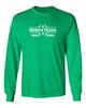 CornBorn North Texas Mean Green Tee Shirt - Long Sleeve Mean Green Football Laces - Light Green - 4X view 1