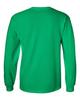 CornBorn North Texas Mean Green Tee Shirt - Long Sleeve Mean Green Football Laces - Light Green - 4X view 2