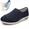 DHIJUPNG Women's Extra Wide Air Cushion Walking Sneakers,Women's Non Slip Wide Width Shoes with Adjustable Walking Shoes for Diabetic Edema Plantar Swollen Feet Dark blueMen 9.5/Women 10.5 view 1