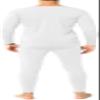 Therma Pro Mens Fleece Lined Thermal Top & Bottom Underwear Set, Long Johns Base Layer Ultra-Soft White view 4