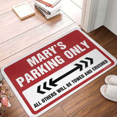 CakJuice Bedroom Door Decor Mary's Parking Only Rug Fall Outdoor Rug Things for Boys Room (Size : 65X90CM)