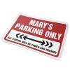 CakJuice Bedroom Door Decor Mary's Parking Only Rug Fall Outdoor Rug Things for Boys Room (Size : 65X90CM) view 2