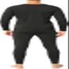 Therma Pro Mens Fleece Lined Thermal Top & Bottom Underwear Set, Long Johns Base Layer Ultra-Soft Black view 4