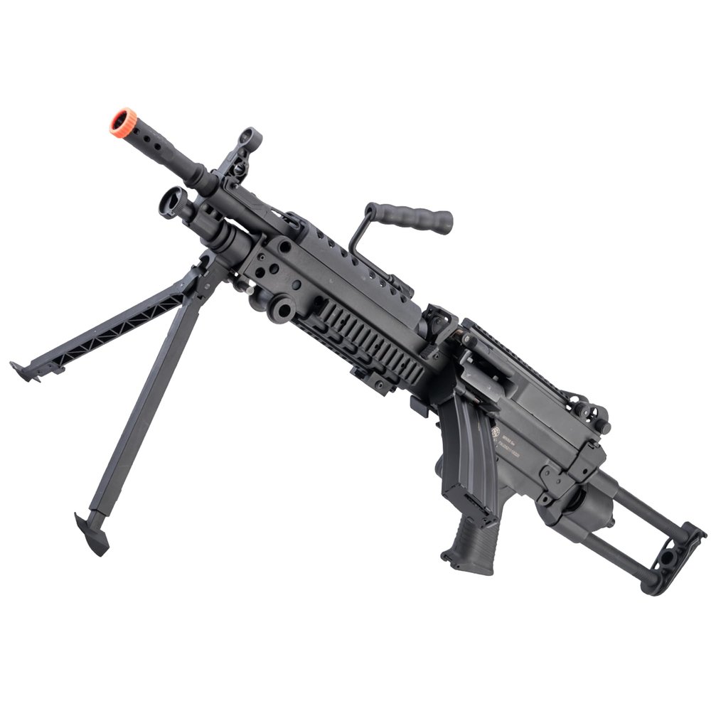 Evike - Cybergun FN M249 Minimi Featherweight Airsoft Machinegun