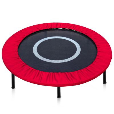 Trampoline Spring Cover Round Small Trampoline Replacement Safety Cover 600D Oxford Cloth Optional for Serviceable Waterproof Frame for Home(36 Inch-6 Hole,Red)