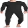 Therma Pro Mens Fleece Lined Thermal Top & Bottom Underwear Set, Long Johns Base Layer Ultra-Soft Black view 1