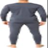 Therma Pro Mens Fleece Lined Thermal Top & Bottom Underwear Set, Long Johns Base Layer Ultra-Soft Charcoal view 4