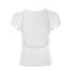 Crop Tops for Women Cute Summer Workout Basic Tees Slim Fit Casual Blouse Trendy Short Sleeve T Shirts for Teen Girls view 4