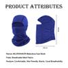 Green Ski Mask Balaclava Face Mask Men Shiesty Ski Mask for Men Women Summer Full Face Cover Sun UV Protection Football Motorcycle view 2