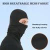 Green Ski Mask Balaclava Face Mask Men Shiesty Ski Mask for Men Women Summer Full Face Cover Sun UV Protection Football Motorcycle view 3