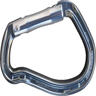 Loc'Teryx AMG11107S Climbing Climbing Carabiner Teton Straight, Silver Gray (SGRY)