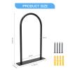 XIAO PEI Medicine Ball Rack - Wall Mount Stability Ball Storage Rack(1 Black) view 3