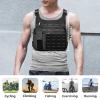 KINGSLONG Tactical Chest Bag Lightweight Running Chest Pack, Water Resistant Running Vest Pack with Phone Holder Running Backpack for Men Women view 3