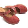 Orthopedic Sandals for Women,Summer Wedge Sandals with Arch Support Comfortable Walking Slippers Anti-Slip Breathable Slip On Flip Flops Lightweight Athletic Yoga Mat Sandals Dressy Womens 2023 view 3