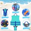 PAETAE Neoprene Toddler Swim Vest for Children, Kids Swim Jacket Toddler Floaties Swimming Aid for 1-9 Years Old Boys and Girls view 3