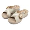 Orthopedic Sandals for Women,Summer Wedge Sandals with Arch Support Comfortable Walking Slippers Anti-Slip Breathable Slip On Flip Flops Lightweight Athletic Yoga Mat Sandals Dressy Womens 2023 view 1