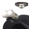 EverBrite Hat Lights Clip On Rechargeable Headlamp with Motion Sensor, 3 Models LED 180 Adjustable Head Lamp to Wear and Clip for Hard Hats, Outdoor Headlight with Red Light for Running, Camping view 1